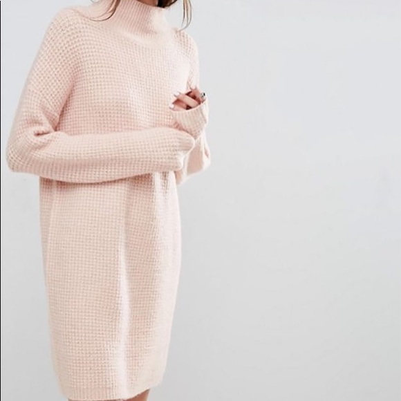 ASOS Pink Sweater Dress